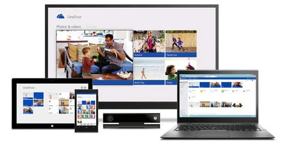 OneDrive được tích hợp trên hầu hết các thiết bị chạy Windows và WindowsPhone.