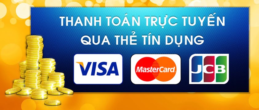 Thanh toán trực tuyến qua thẻ tín dụng